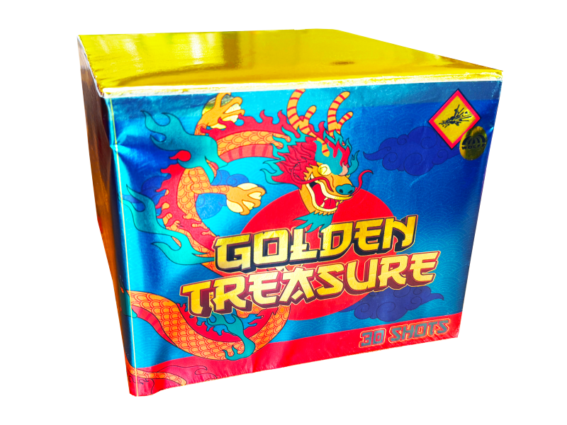 Wolff Golden Treasure  30 Schuss Feuerwerk-Batterie  