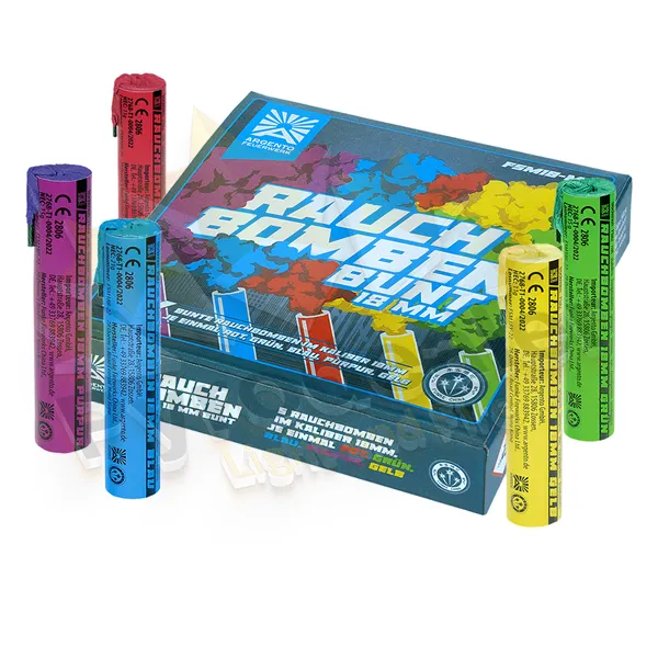 Argento Rauchbomben Bunt, 5 St.