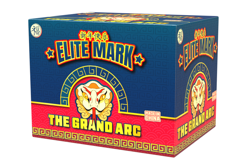 Wolff The Grand Arc, 25 Schuss Feuerwerk-Batterie 
