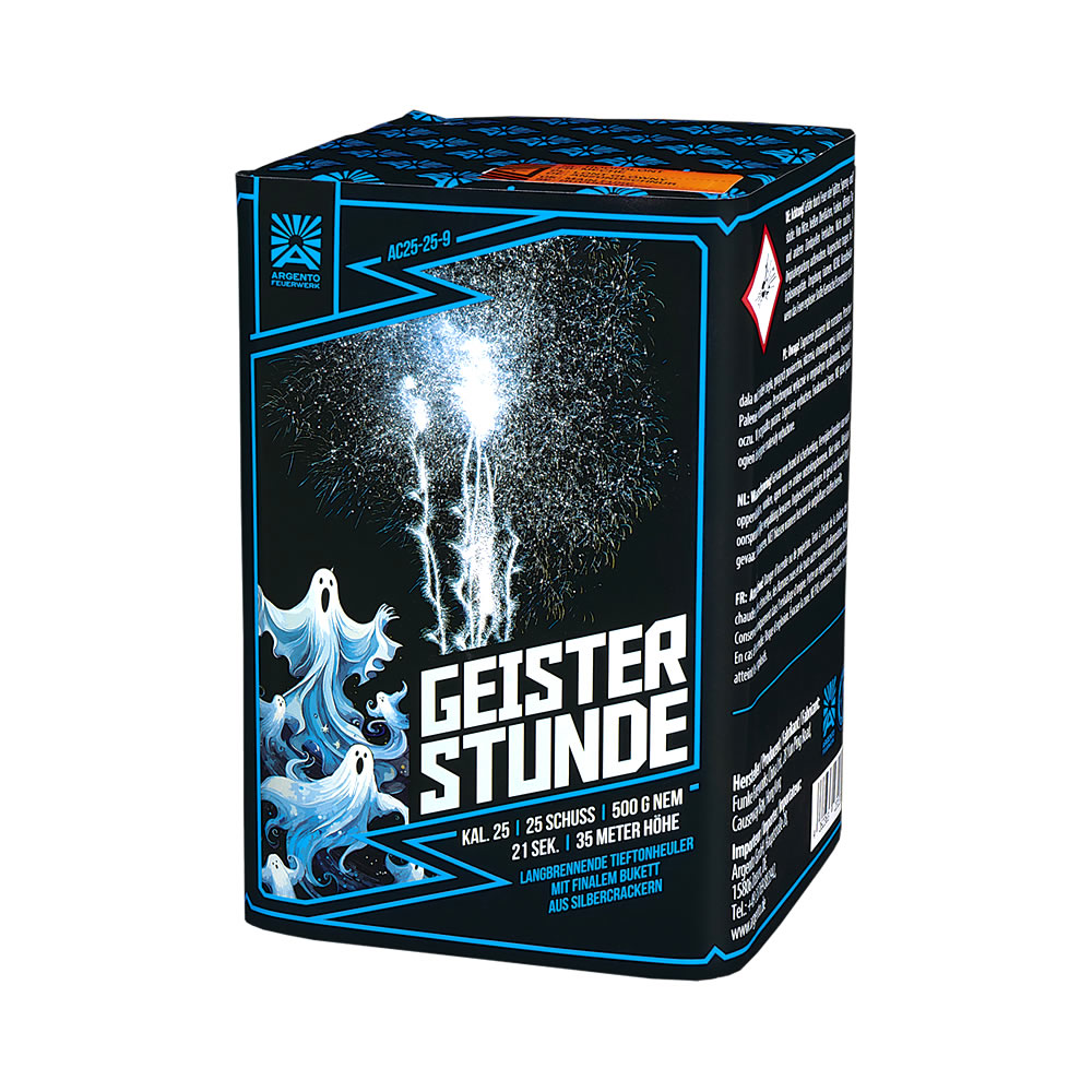 Argento Geisterstunde, 25 Schuss Tieftonheuler-Batterie in F2