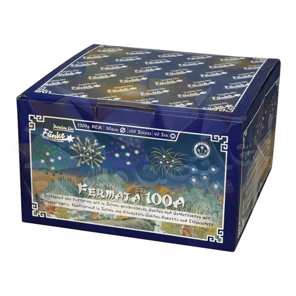 Funke Fermata 100A, 100 Schuss Feuerwerk-Verbundbatterie