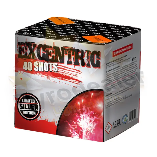 Wolff Excentic, 40 Schuss Feuerwerk-Batterie