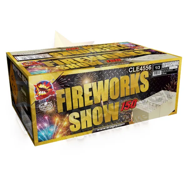 SRPYRO Fireworks Show 150, Compound 150 Schuss 
