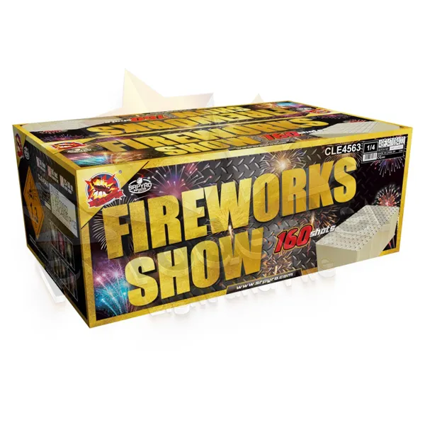 SRPYRO Fireworks Show 160, CLE4563, F3, 3,68 kg NEM!