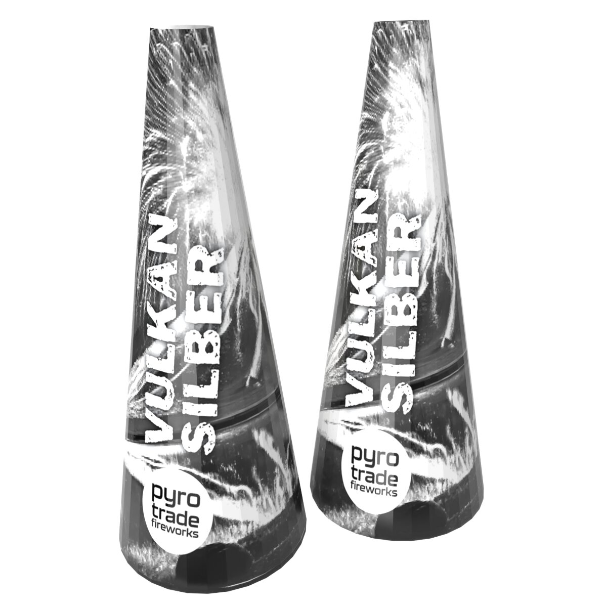 Pyrotrade Silbervulkan 20cm F2