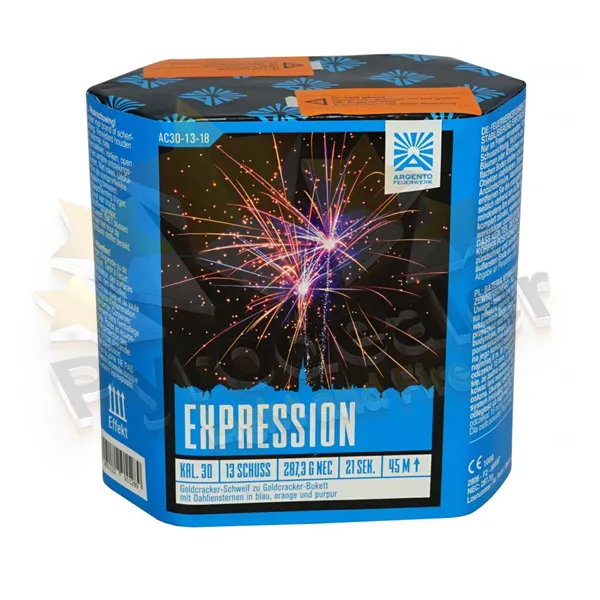 Argento Expression, 13 Schuss Feuerwerk-Batterie