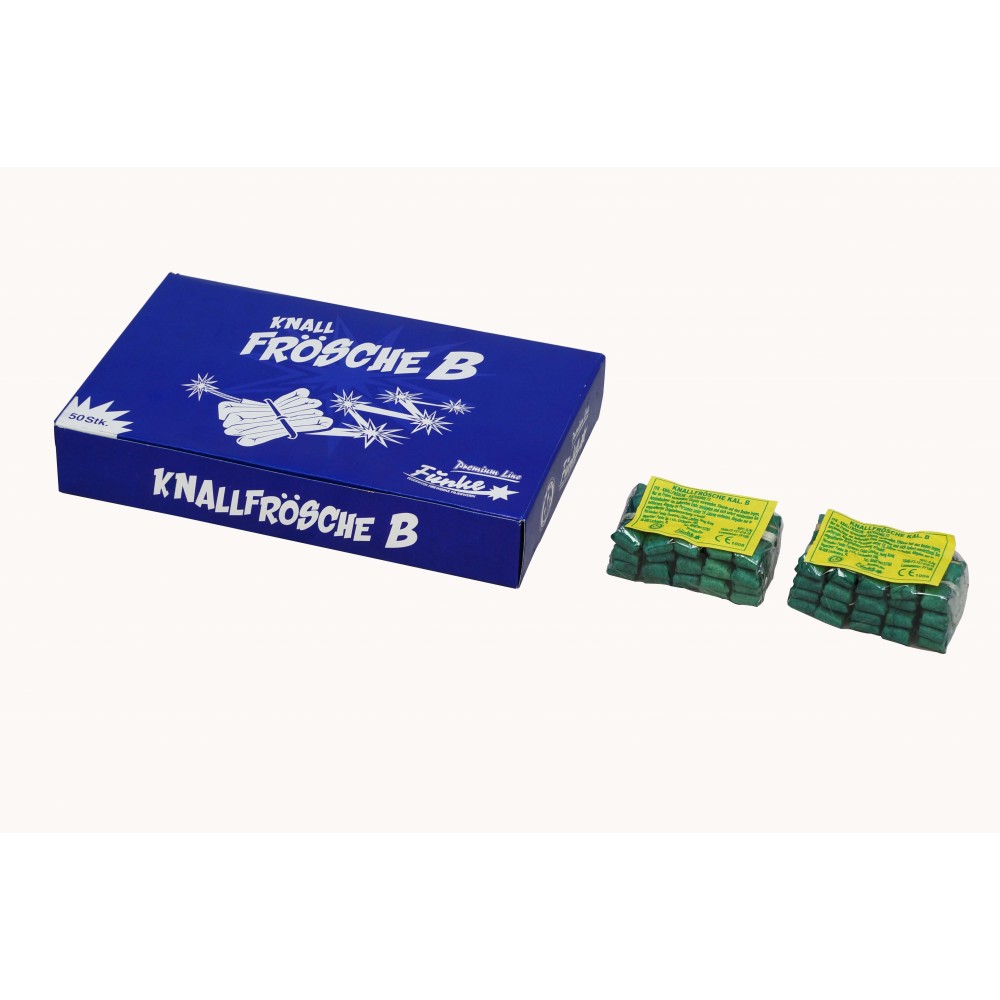 Funke Knallfrösche Kaliber B, 5 Stück pro Packung