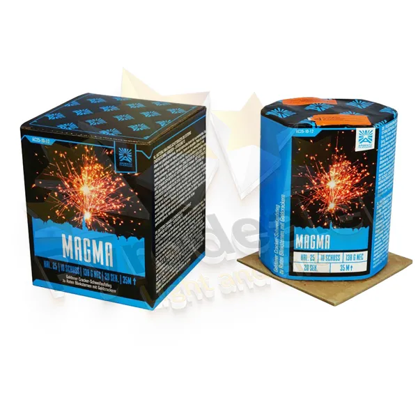 Argento Magma, 10 Schuss Feuerwerk-Batterie