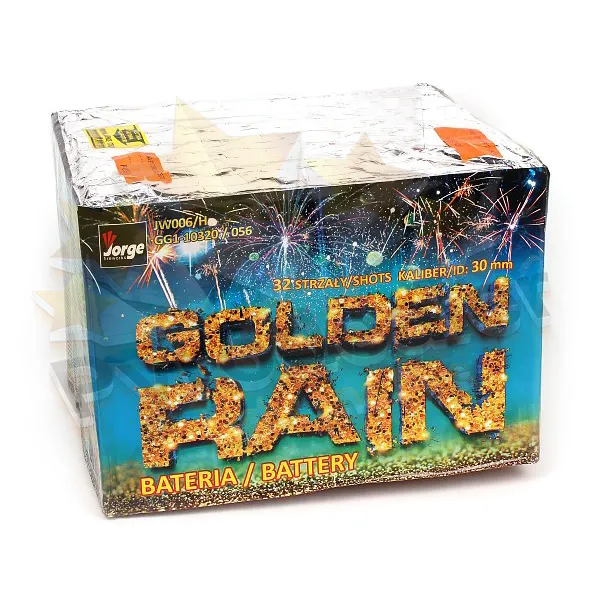 Jorge JW006/H Golden Rain, 32 Schuss Feuerwerk-Batterie