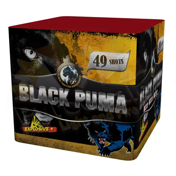 SRPYRO Black Puma, 49 Schuss F3 Feuerwerksbatterie