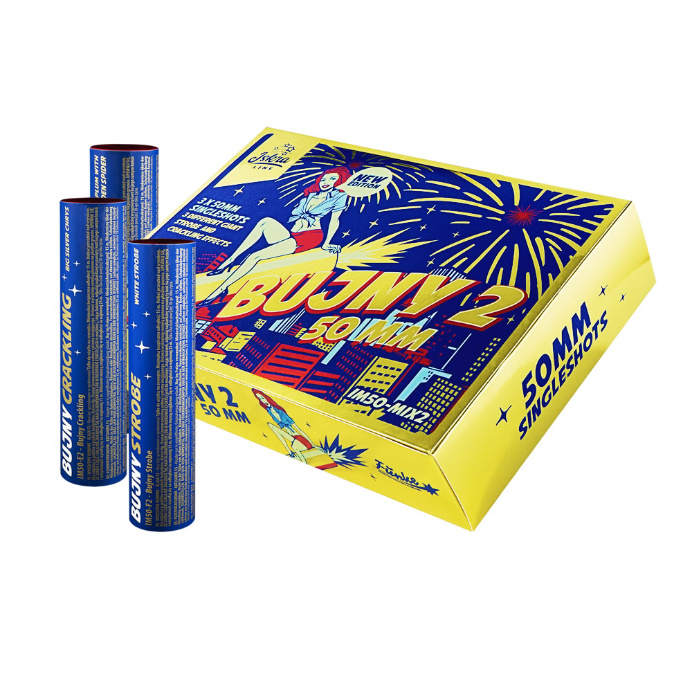 Bujny 2 50mm  IM50-MIX1, 3 Bombenrohre im Kaliber 50mm