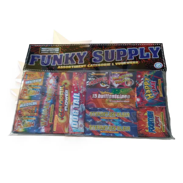 Wolff Funky Supply, Ganzjahresfeuerwerk F1 mit 136 Stück