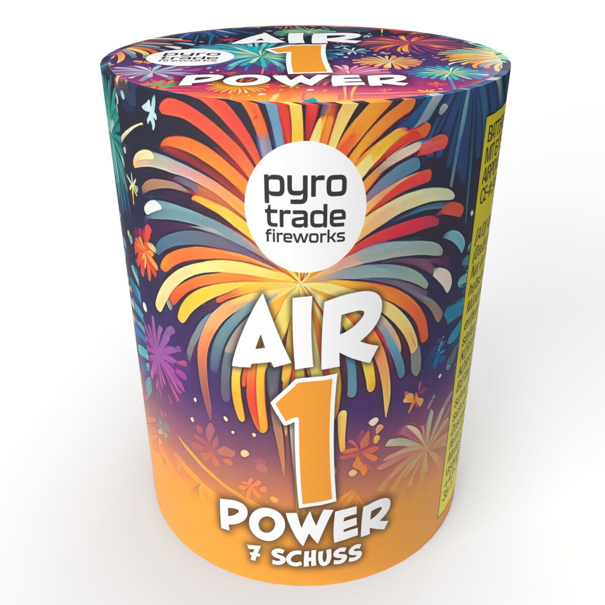 Pyrotrade Airpower 1, 7 Schuss Feuerwerksbatterie in F2