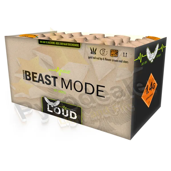 Katan Beast Mode, 20 Schuss Feuerwerk-Batterie
