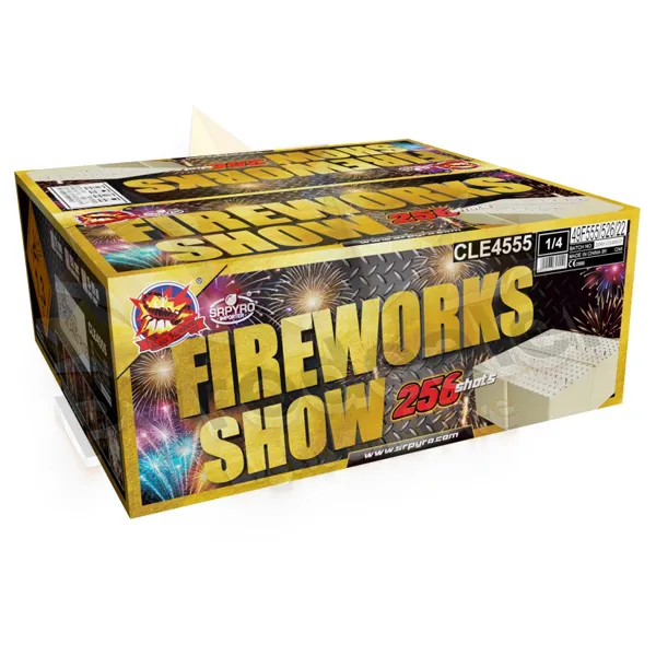 SRPYRO Fireworks Show 256, Compound 256 Schuss