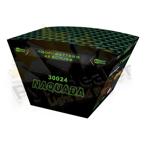 Blackboxx Naquada, 42 Schuss F3 Feuerwerk-Batterie