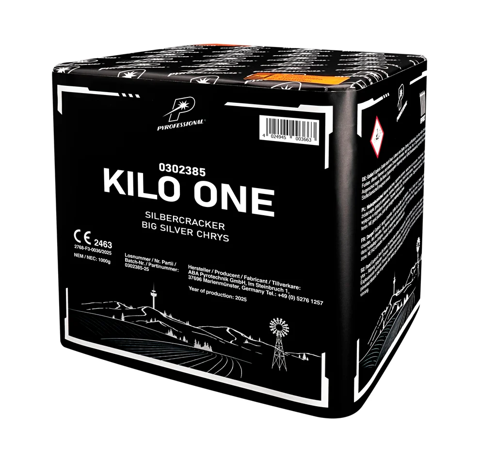 Startrade Kilo One, 25 Schuss Feuerwerksbatterie 45mm, F3