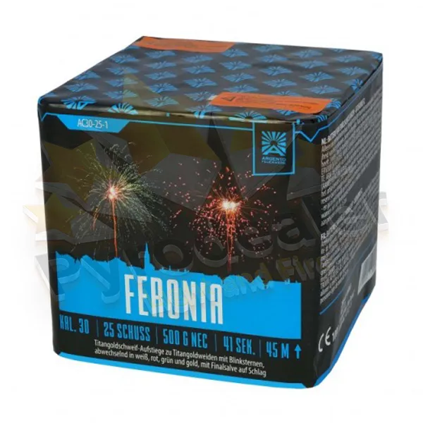 Argento Feronia, AC30-25-1,  25 Schuss Feuerwerk-Batterie