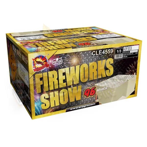 SRPYRO Fireworks Show 96, Verbundfeuerwerk mit 96 Schuss