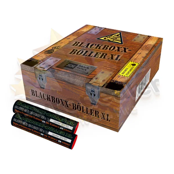 Blackboxx-Böller XL 10er Schachtel Knallkörper