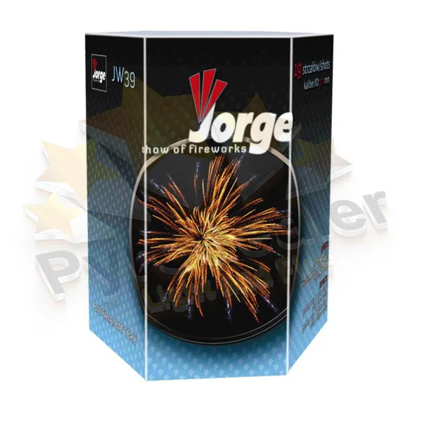 Jorge JW39 Show of Fireworks, 19 Schuss F3 Feuerwerk-Batterie