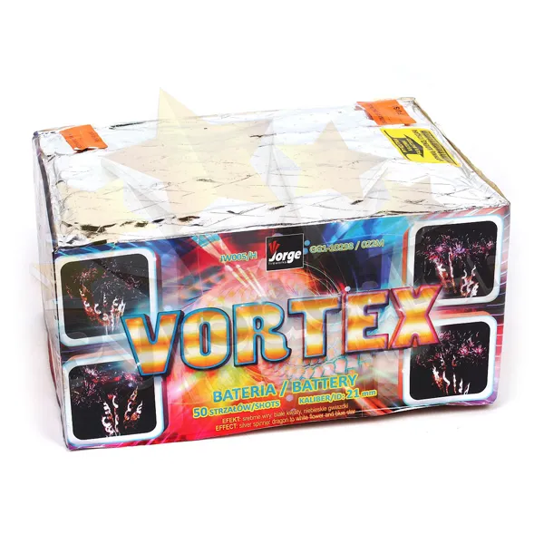 Jorge JW005/H Vortex, 50 Schuss Feuerwerk-Batterie