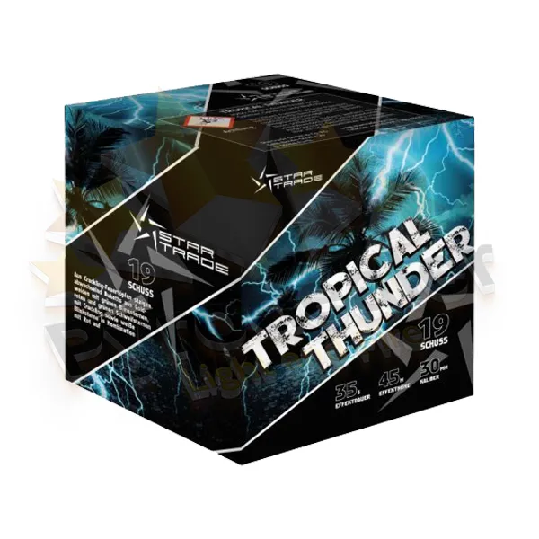 Startrade Tropical Thunder 19 Schuss Feuerwerksbatterie