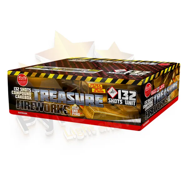 Wolff Treasure, 132 Schuss Feuerwerk-Batterie