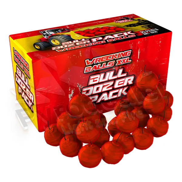 VOLT! Wreckling Balls - Bulldozer Pack, 25 Stück Cracklingbälle