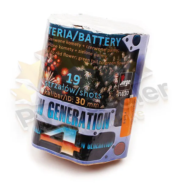 Jorge JW30 New Generation 4, 19 Schuss Feuerwerk-Batterie